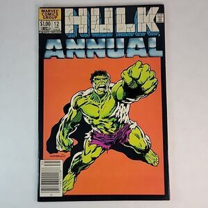 Incredible Hulk: Annual #12 Vol. 1 1983 Marvel 1st Appearance Of K'Rel Newsstand
